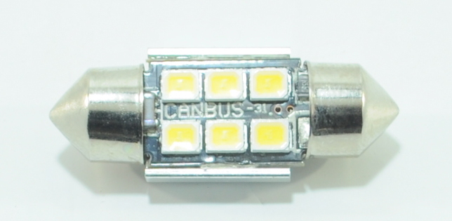 Источником света являются 6 светодиодов SMD 2835.